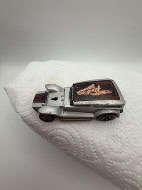 Hot Wheels The Demon Silver Redline Die Cast Toy Car